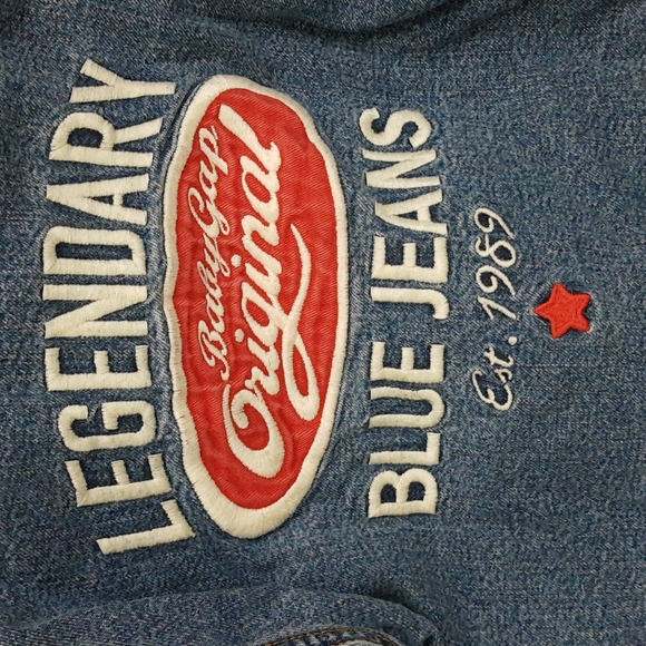 Baby Gap Original Special Edition Legendary Denim Zip Up Jacket VTG 12-24 mos - Picture 2 of 16